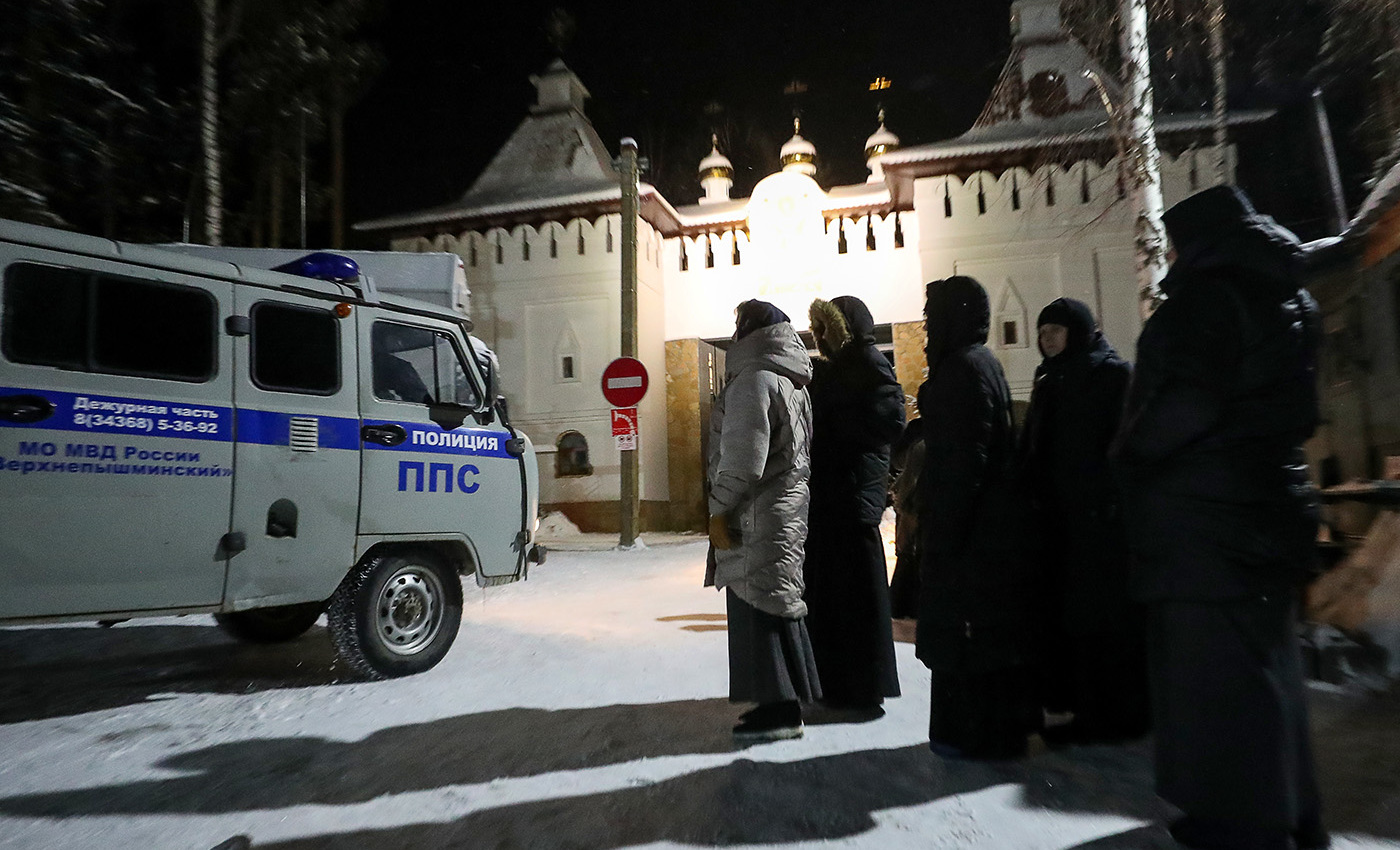 Штурм монастыря отца Сергия