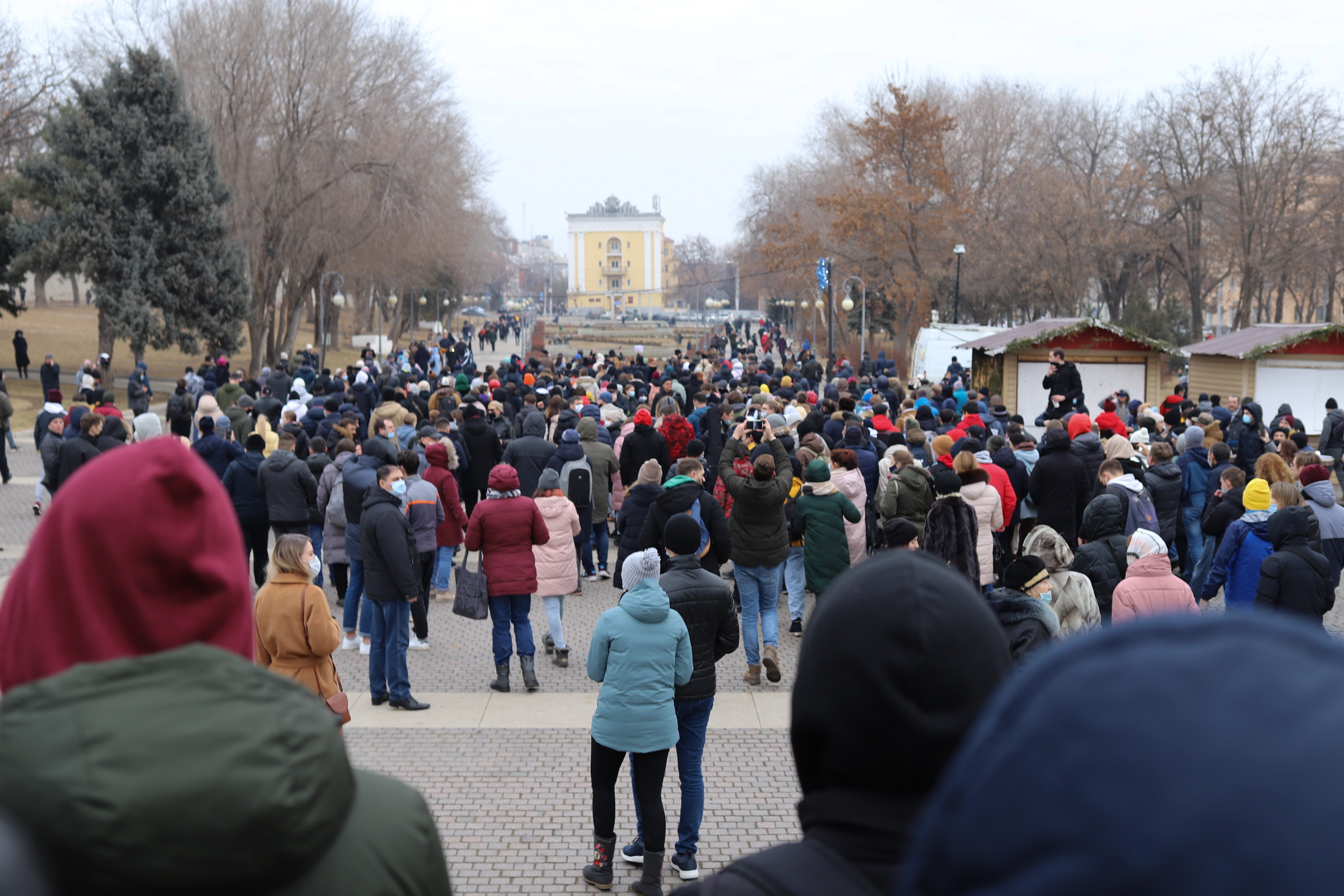 Акции за Навального. Протесты по всей России