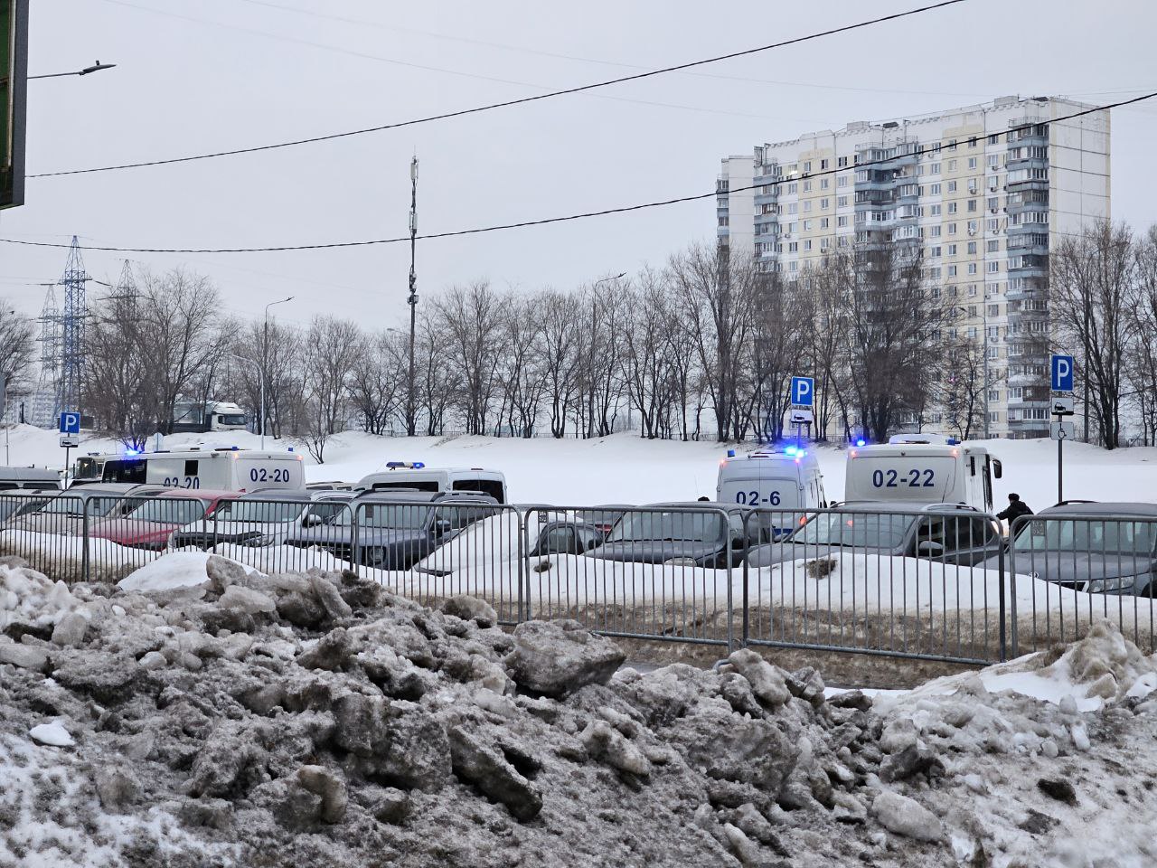 Похороны Алексея Навального