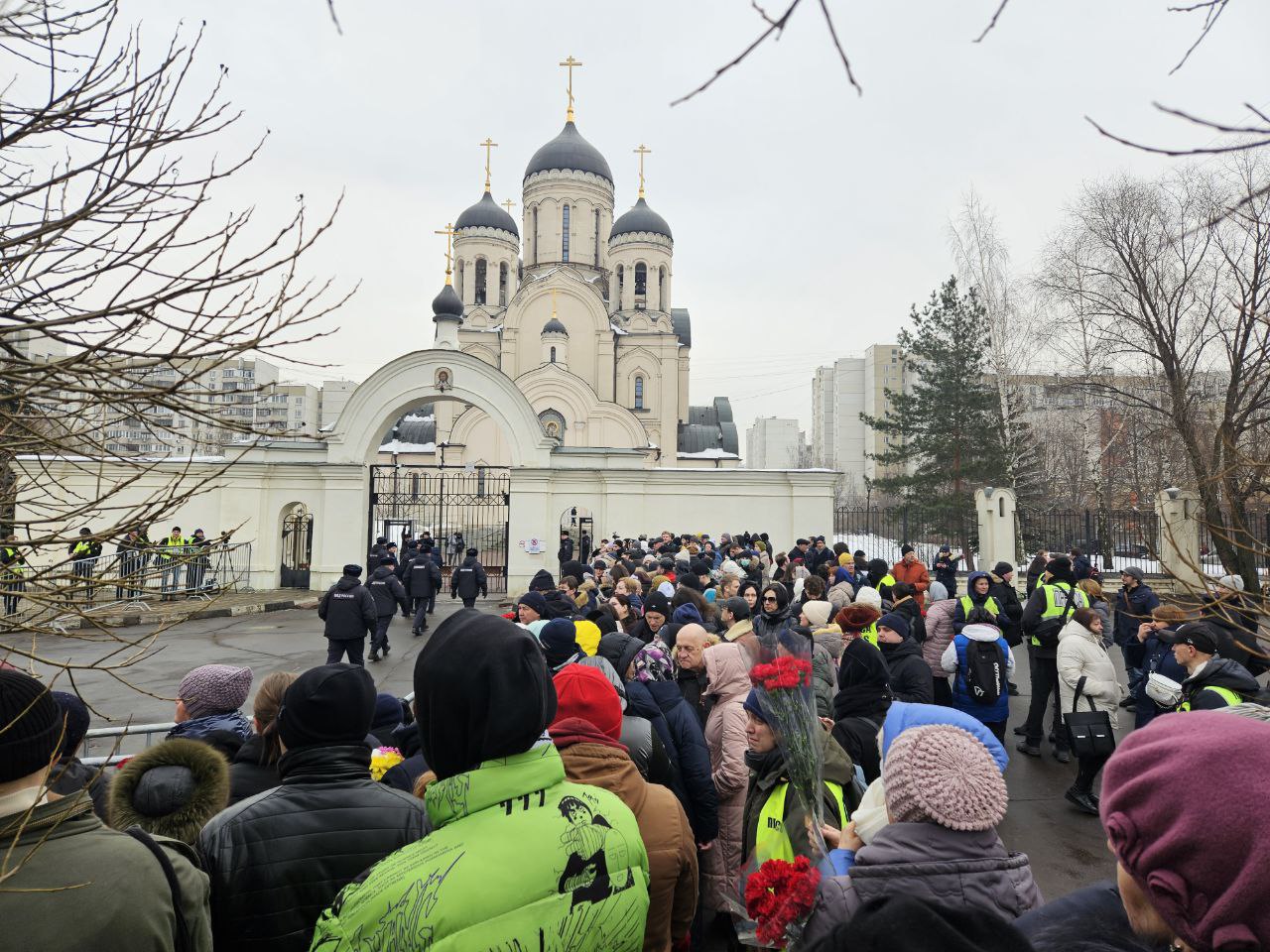 Похороны Алексея Навального