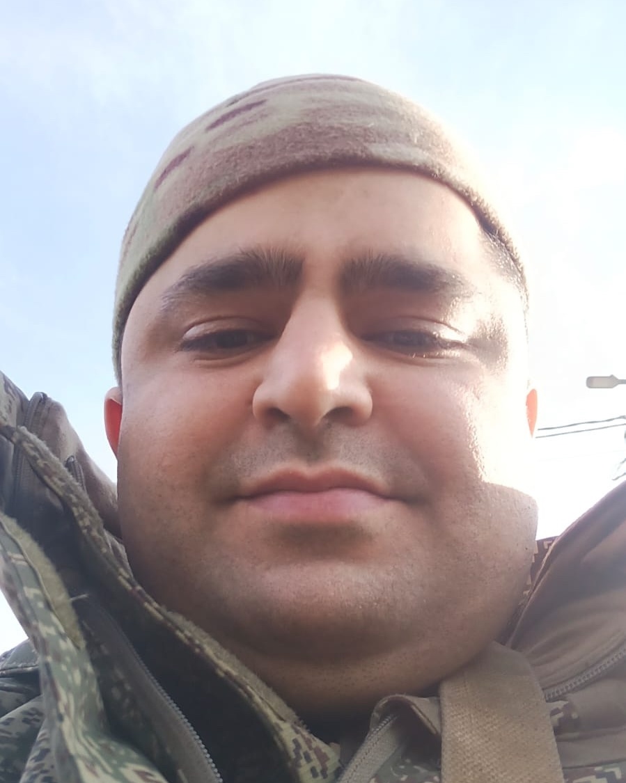 Фото: Погибший на войне с Украиной Саед Мохаммад Хасан. Москва, мотострелковые войска