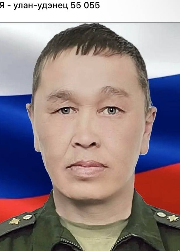 Фото: Погибший на войне с Украиной Дашиев Биликто Дугарович. Республика Бурятия, добровольцы
