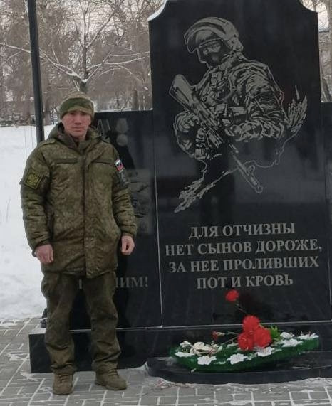 Фото: Погибший на войне с Украиной Соломачев Иван Николаевич. Республика Хакасия, добровольцы