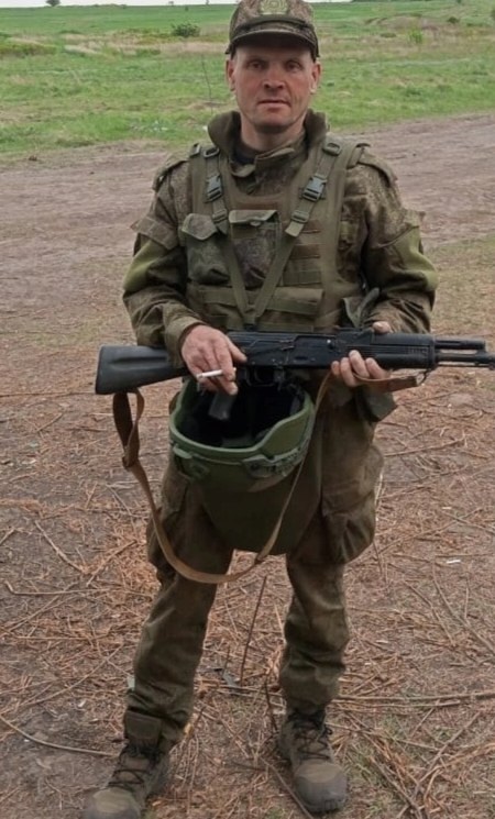 Фото: Погибший на войне с Украиной Обухов Александр Николаевич. Ленинградская область, заключенные