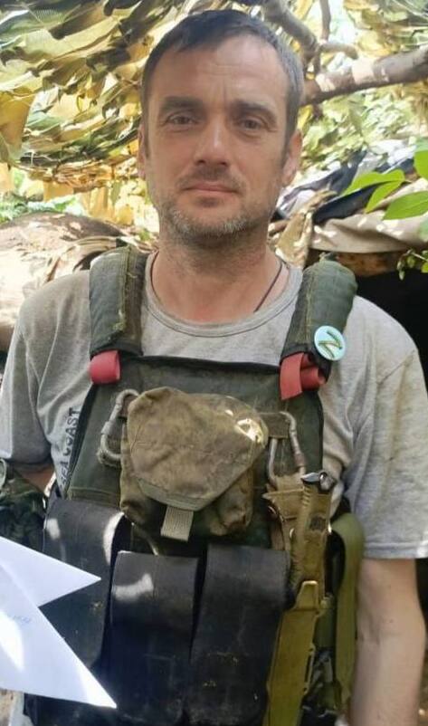 Фото: Погибший на войне с Украиной Мезенцев Андрей Васильевич. Москва, добровольцы