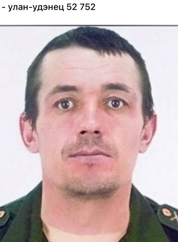 Фото: Погибший на войне с Украиной Козлов Андрей Иванович. Республика Бурятия, добровольцы