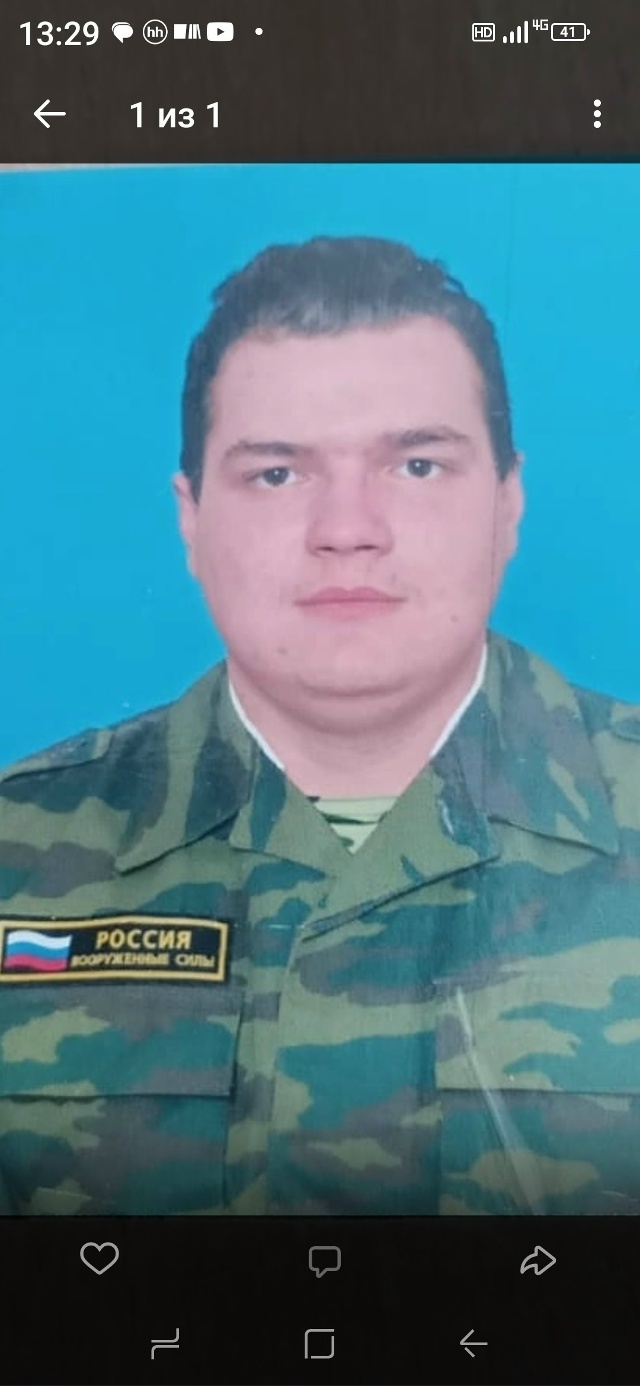 Фото: Погибший на войне с Украиной Прокашев Константин Павлович. Свердловская область, заключенные