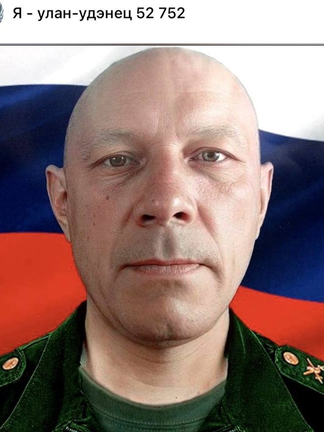 Фото: Погибший на войне с Украиной Садыков Владимир Александрович. Республика Бурятия, добровольцы