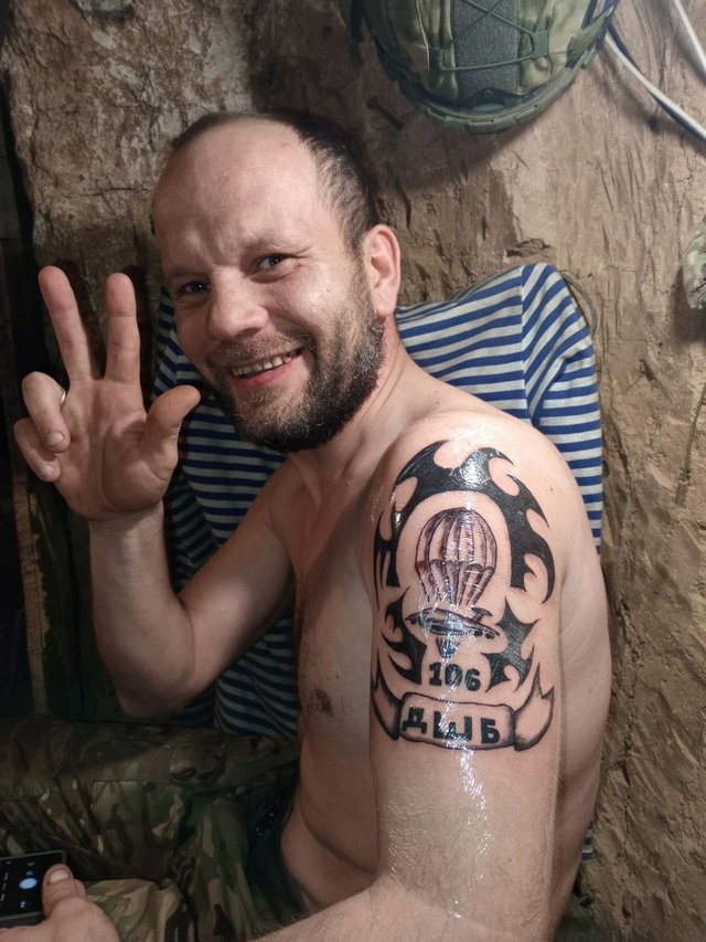 Фото: Погибший на войне с Украиной Венгер Дмитрий Сергеевич. Тульская область, ВДВ