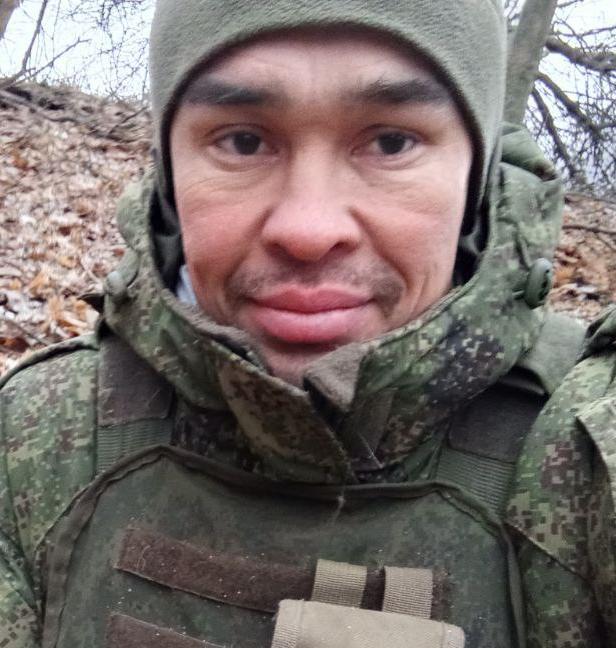 Фото: Погибший на войне с Украиной Ультибеев Валерий Николаевич. Республика Алтай, морпехи