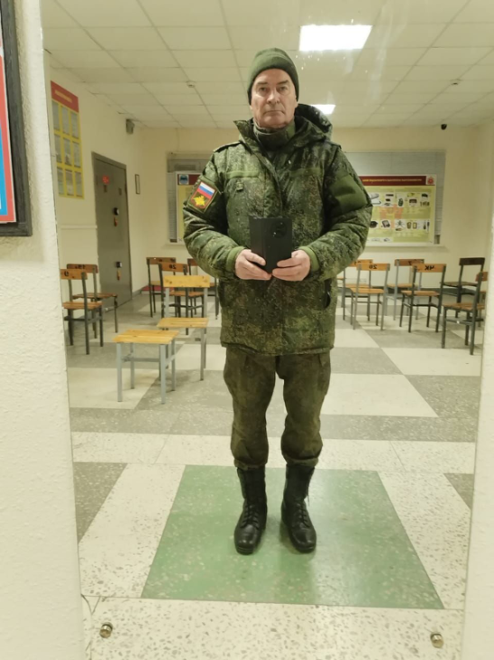 Фото: Погибший на войне с Украиной Резанов Сергей Петрович. Московская область, добровольцы