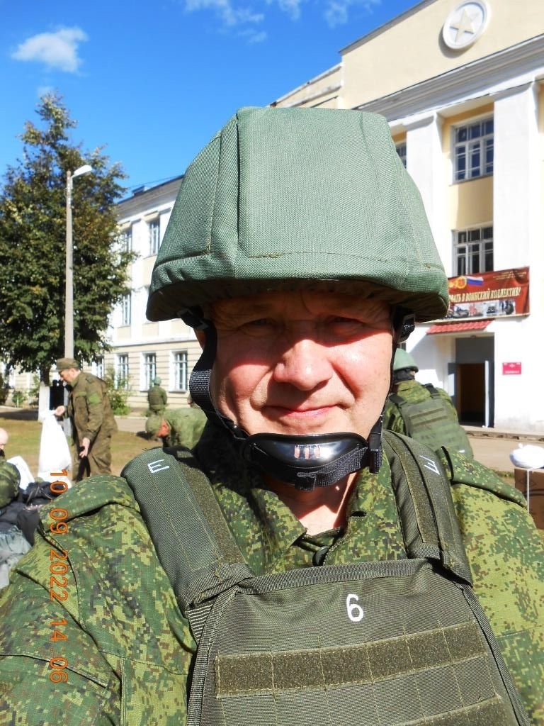 Фото: Погибший на войне с Украиной Степанов Вячеслав Николаевич. Ленинградская область, добровольцы