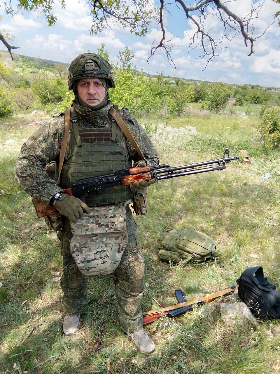 Фото: Погибший на войне с Украиной Гитиномагомедов Магомед Хайбулаевич. Ямало-Ненецкий автономный округ, мотострелковые войска