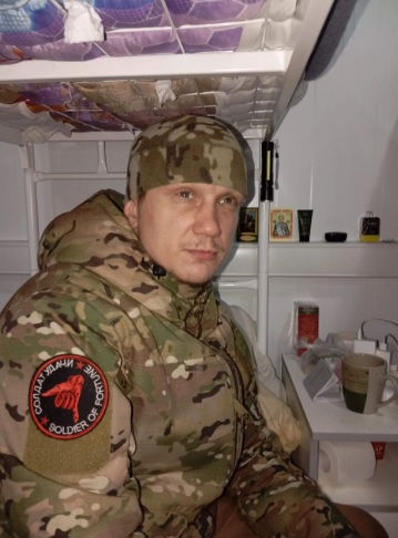 Фото: Погибший на войне с Украиной Родичев Алексей Владимирович. Тульская область, заключенные