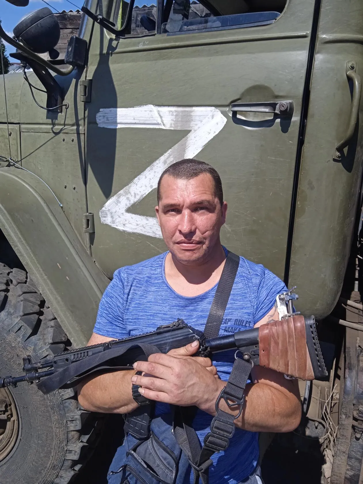 Фото: Погибший на войне с Украиной Синицких Вячеслав Анатольевич. Волгоградская область, добровольцы