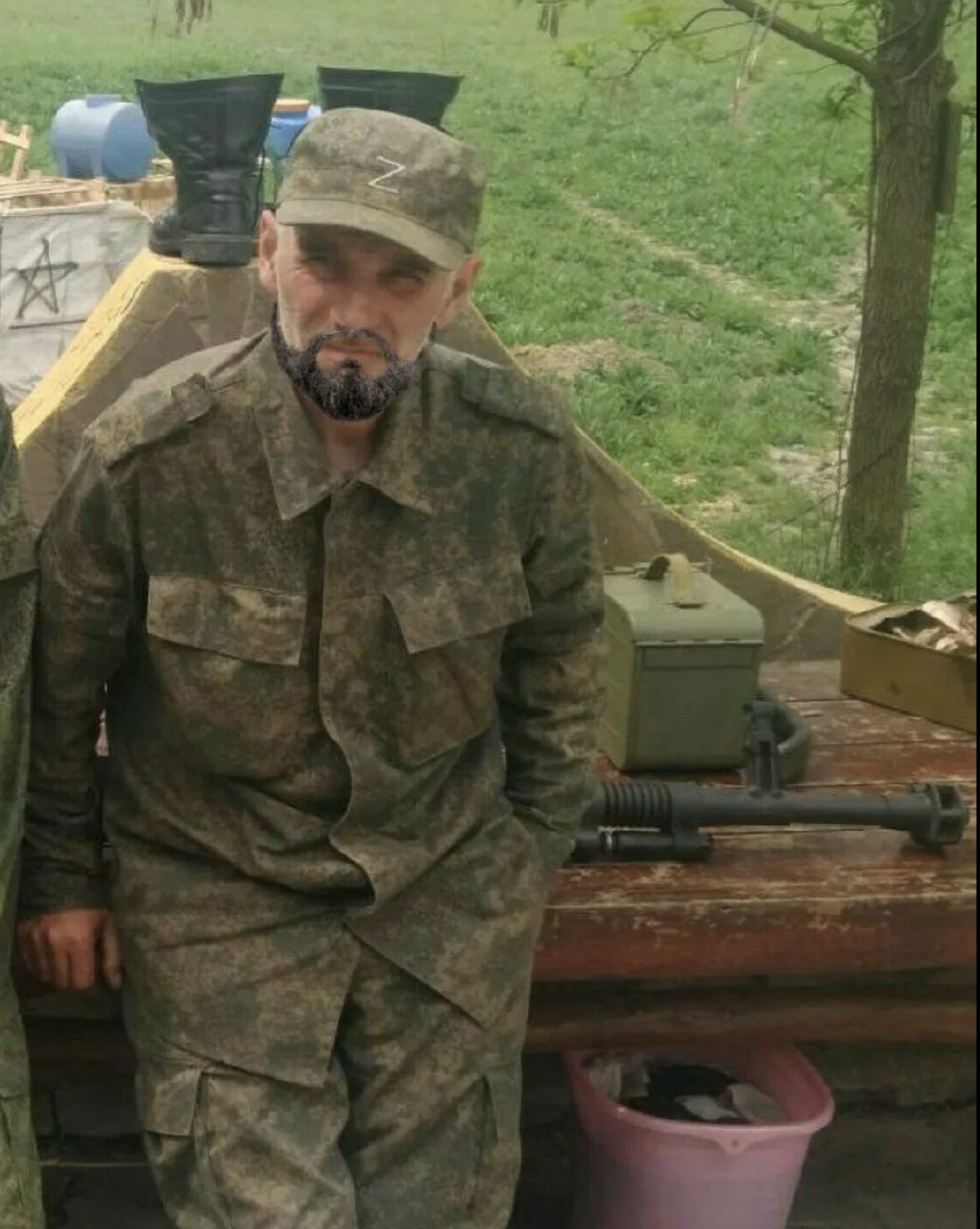 Фото: Погибший на войне с Украиной Басов Олег Григорьевич. ДНР, добровольцы
