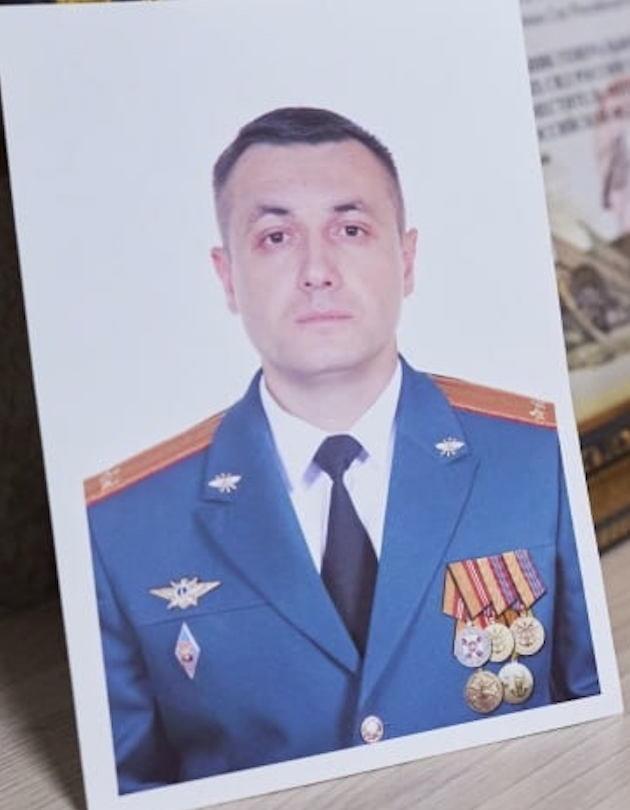 Фото: Погибший на войне с Украиной Афонин Александр Геннадьевич. Московская область, спецназ