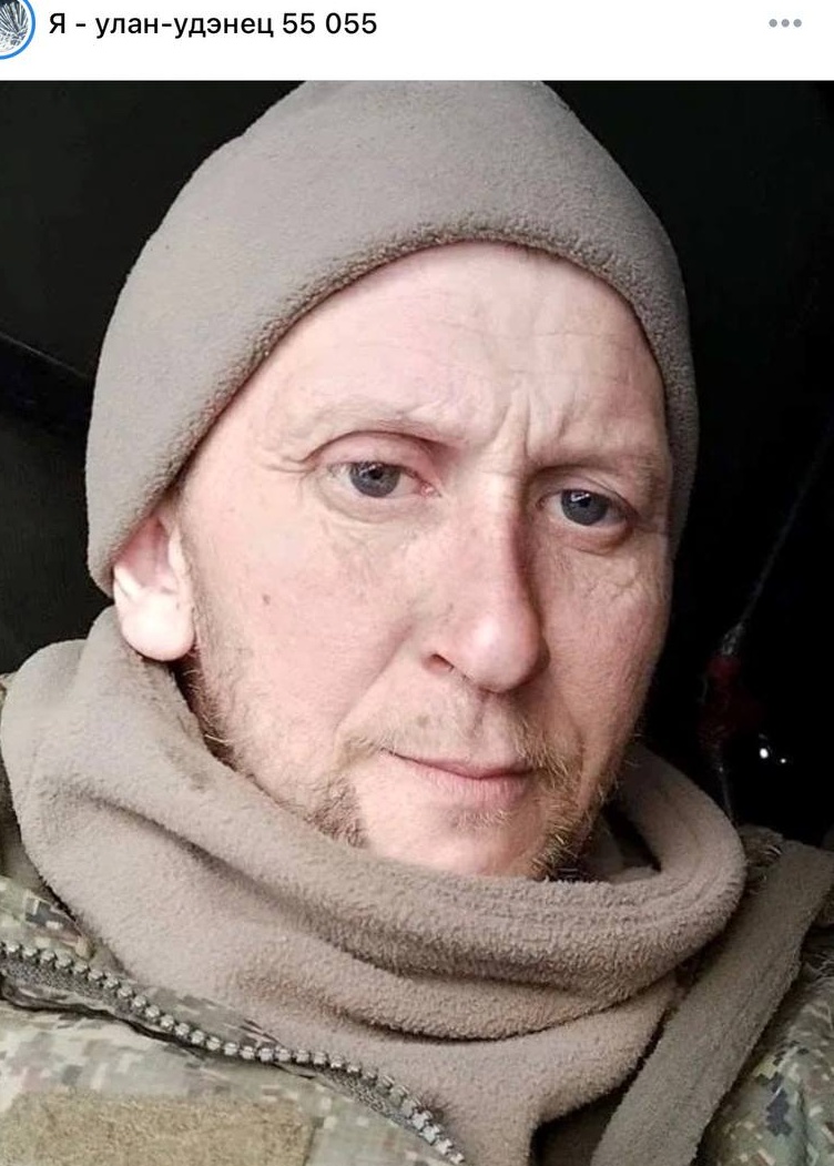 Фото: Погибший на войне с Украиной Калинин Михаил Иванович. Республика Бурятия, добровольцы