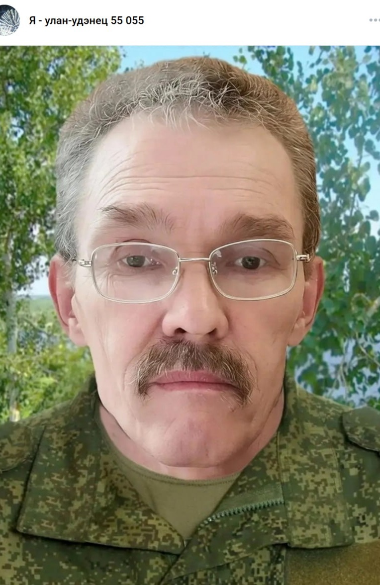 Фото: Погибший на войне с Украиной Янбуров Олег Владимирович. Республика Бурятия, добровольцы