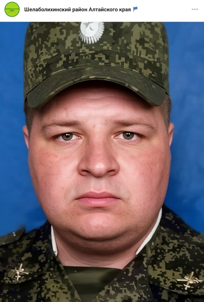 Фото: Погибший на войне с Украиной Саталкин Алексей Витальевич. Алтайский край, добровольцы