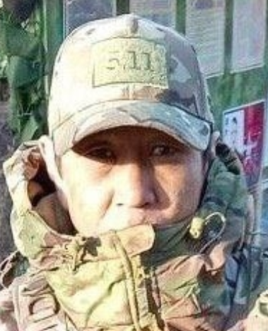 Фото: Погибший на войне с Украиной Хомушку Айдыс Александрович. Республика Тыва, мотострелковые войска