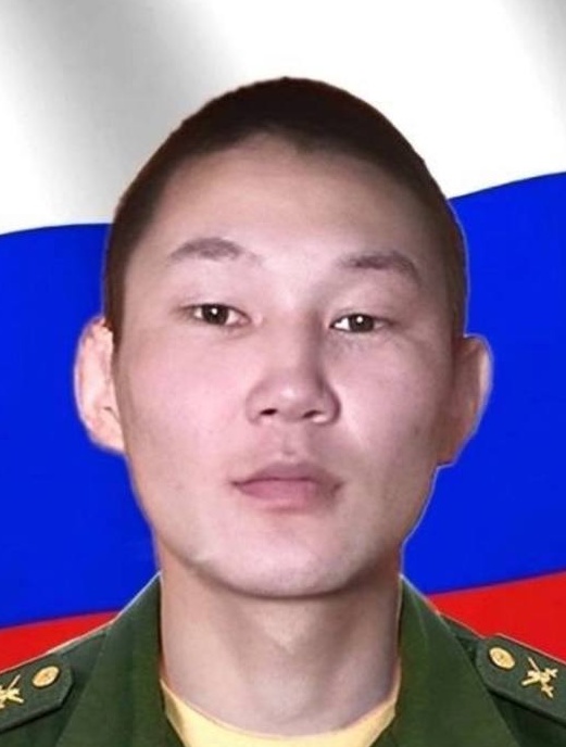 Фото: Погибший на войне с Украиной Ооржак Нимажап Солун-оолович. Республика Тыва, заключенные