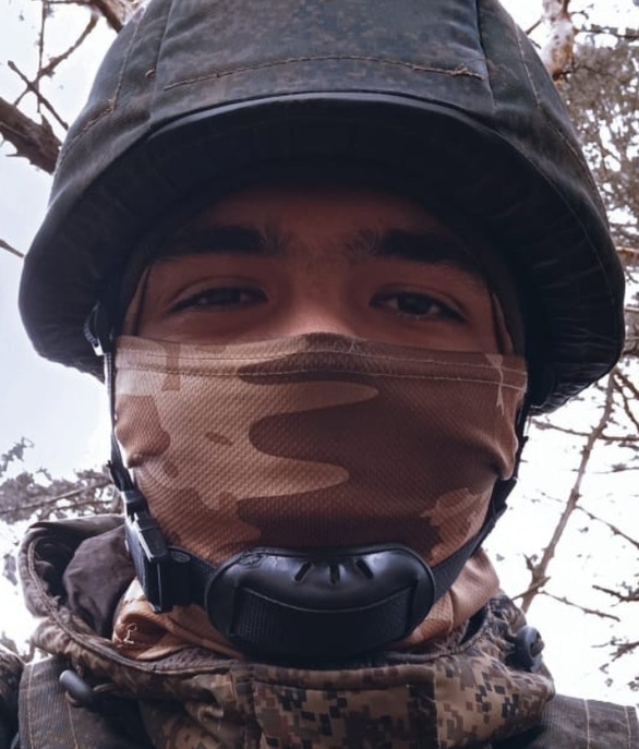 Фото: Погибший на войне с Украиной Акбаров Диярбек Жабаралиевич. Кемеровская область, мотострелковые войска