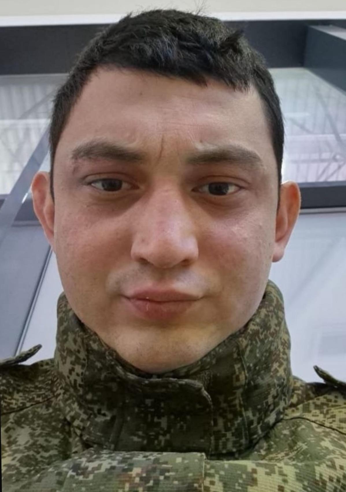 Фото: Погибший на войне с Украиной Хакимов Озодек Хабибиллоевич. Челябинская область, мотострелковые войска