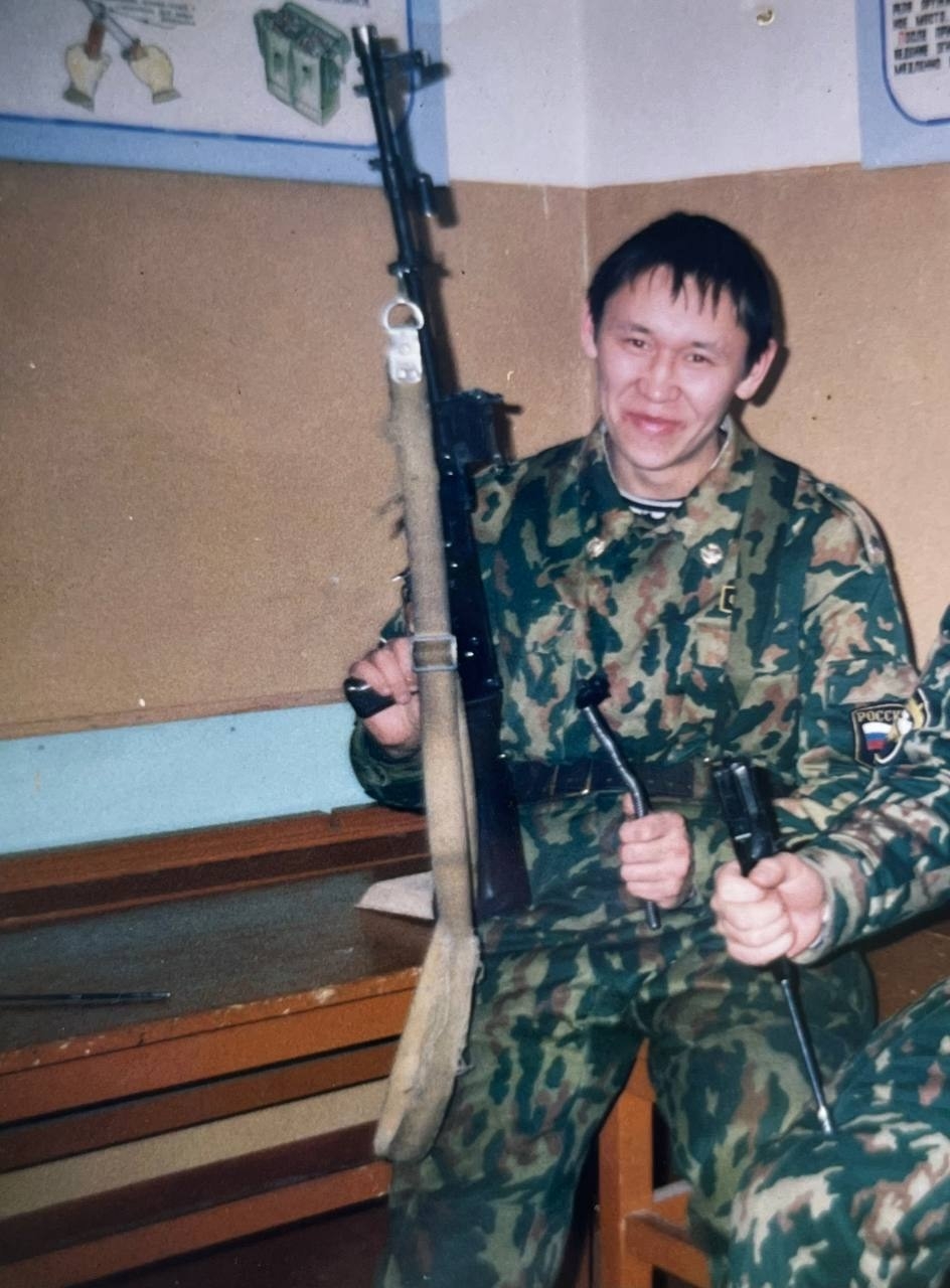 Фото: Погибший на войне с Украиной Чебодаев Эдуард Ильич. Республика Хакасия, заключенные