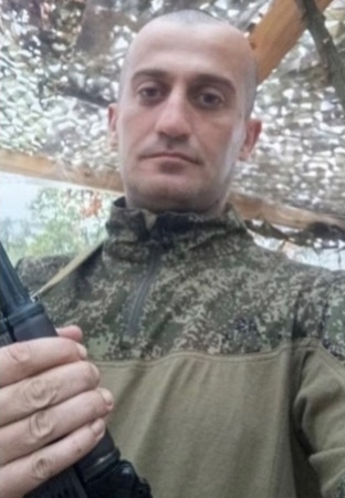 Фото: Погибший на войне с Украиной Шаинидзе Гиа Омарович. Орловская область, мотострелковые войска