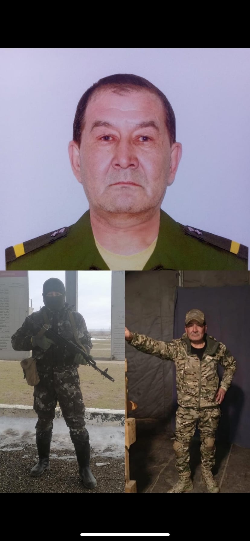 Фото: Погибший на войне с Украиной Дюсеев Баймурат Тлепбергенович. Астраханская область, добровольцы