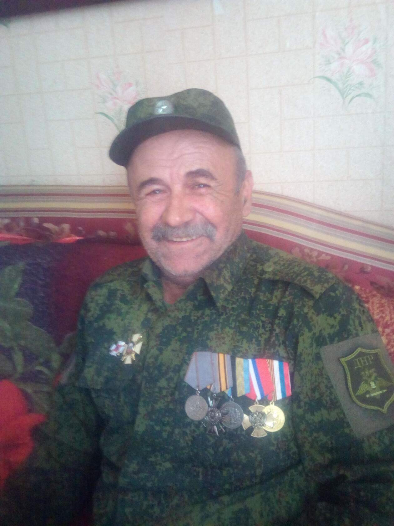 Фото: Погибший на войне с Украиной Истратий Козьма Иванович. ДНР, добровольцы