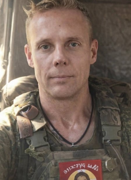 Фото: Погибший на войне с Украиной Джонс Уоррен Уильям. Иностранцы, добровольцы