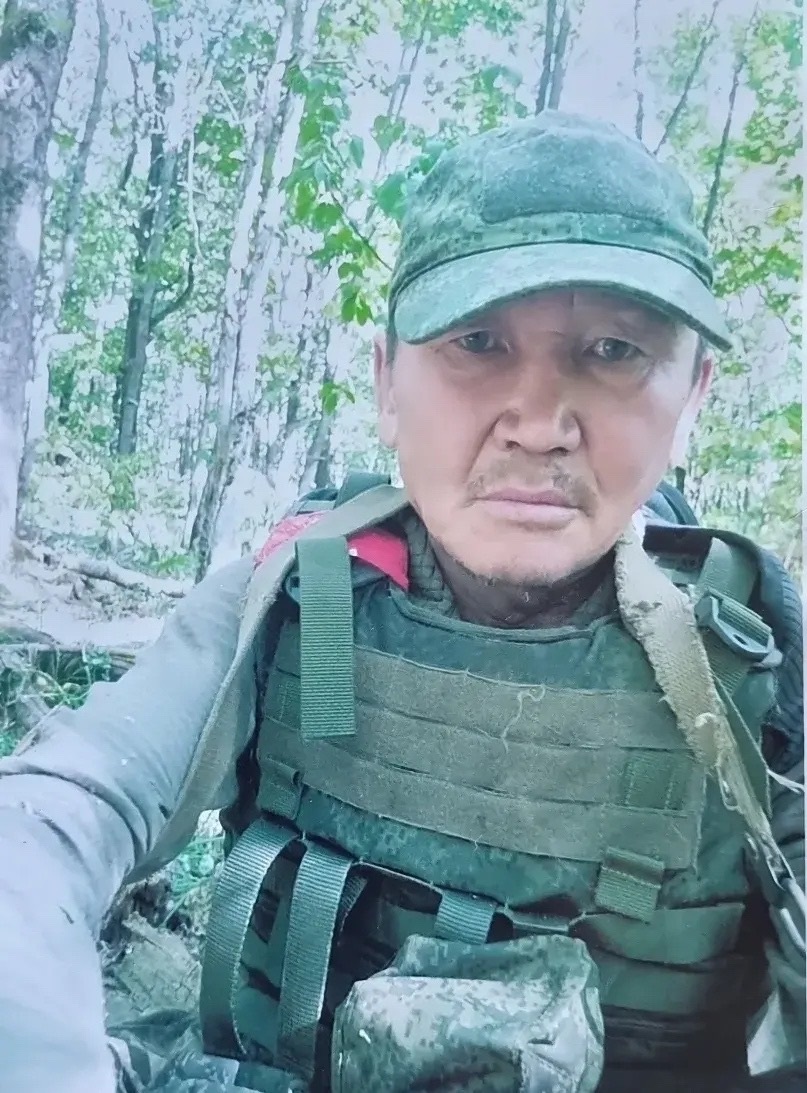Фото: Погибший на войне с Украиной Кара-Сал Яков Картыг-оолович. Республика Тыва, мотострелковые войска