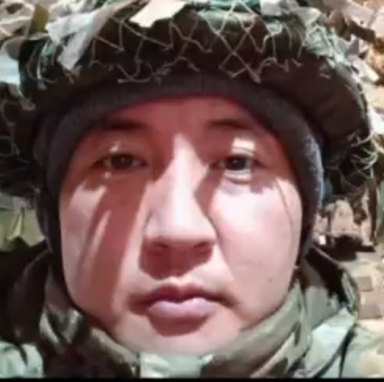 Фото: Погибший на войне с Украиной Ванькаев Валентин Саналович. Республика Калмыкия, спецназ