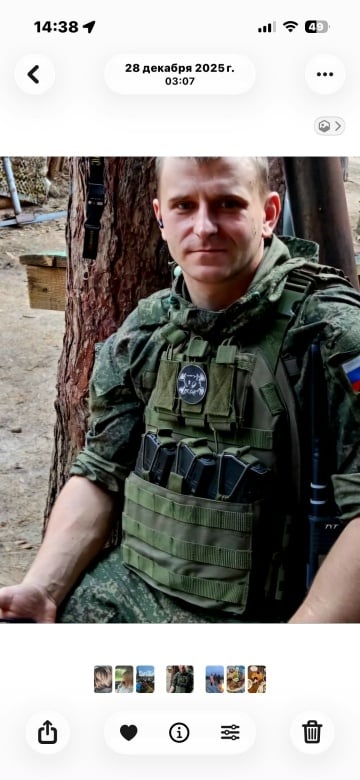 Фото: Погибший на войне с Украиной Баранов Сергей Витальевич. Санкт-Петербург, добровольцы