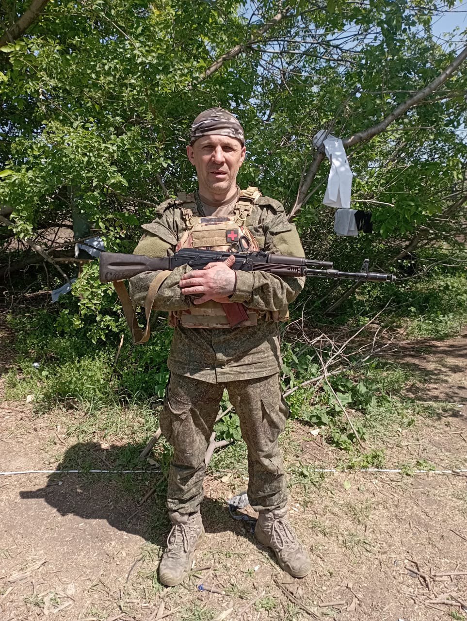 Фото: Погибший на войне с Украиной Хохлов Александр Алексеевич. Республика Марий Эл, заключенные