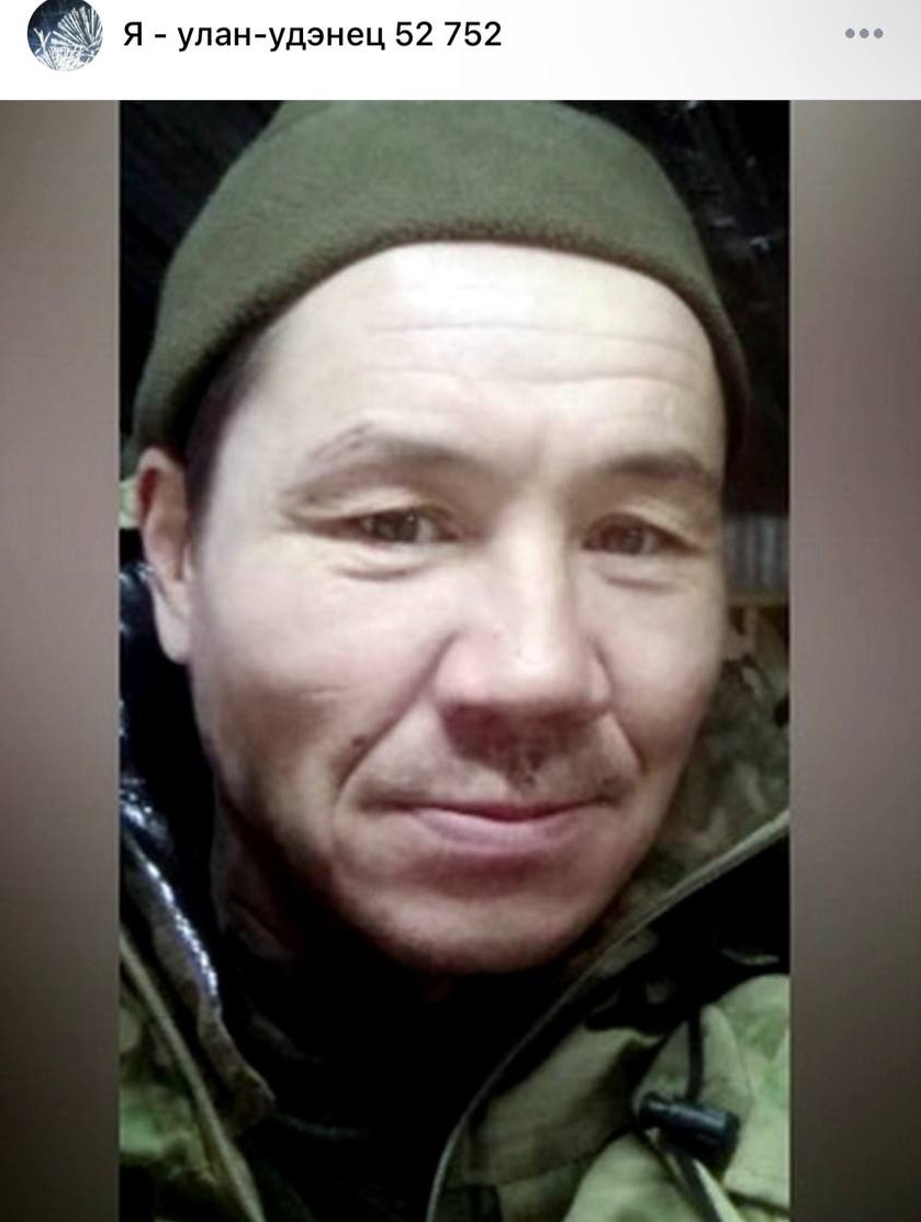 Фото: Погибший на войне с Украиной Баландин Виктор Алексеевич. Республика Бурятия, добровольцы