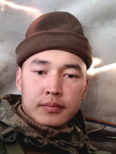 Фото: Погибший на войне с Украиной Сат Херел Менгеевич. Республика Тыва, мотострелковые войска