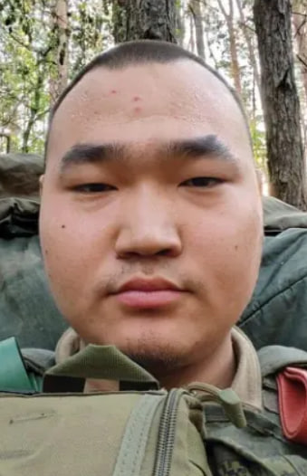 Фото: Погибший на войне с Украиной Селин Мерген Юрьевич. Республика Калмыкия, морпехи