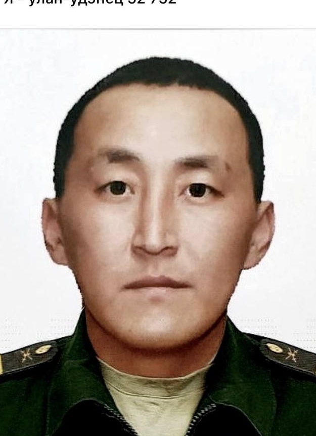 Фото: Погибший на войне с Украиной Доржиев Алдар Александрович. Республика Бурятия, мотострелковые войска