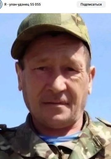 Фото: Погибший на войне с Украиной Шашин Иван Михайлович. Республика Бурятия, добровольцы