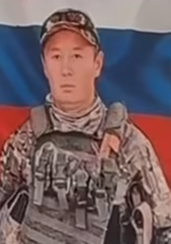 Фото: Погибший на войне с Украиной Байгазиев Азамат Батырбекович. Иностранцы, добровольцы