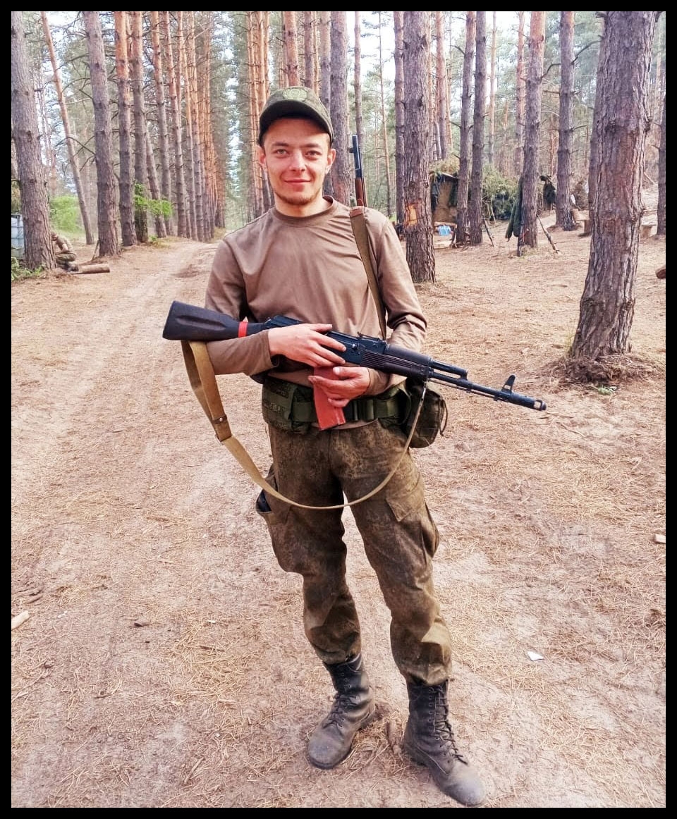 Фото: Погибший на войне с Украиной Пашнов Семен Ринатович. Свердловская область, заключенные
