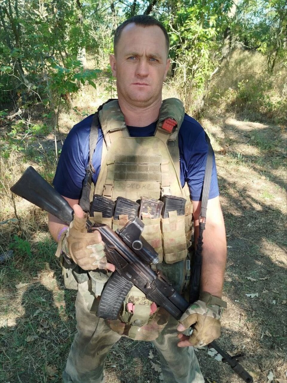 Фото: Погибший на войне с Украиной Богданов Эдуард Александрович. Алтайский край, ВДВ
