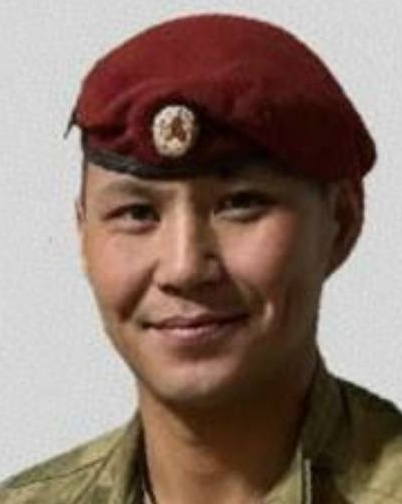 Фото: Погибший на войне с Украиной Монге Менги Сергеевич. Республика Тыва, мотострелковые войска