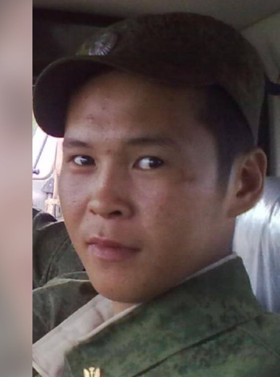 Фото: Погибший на войне с Украиной Дандарай Сергек Эресович. Республика Тыва, нет данных