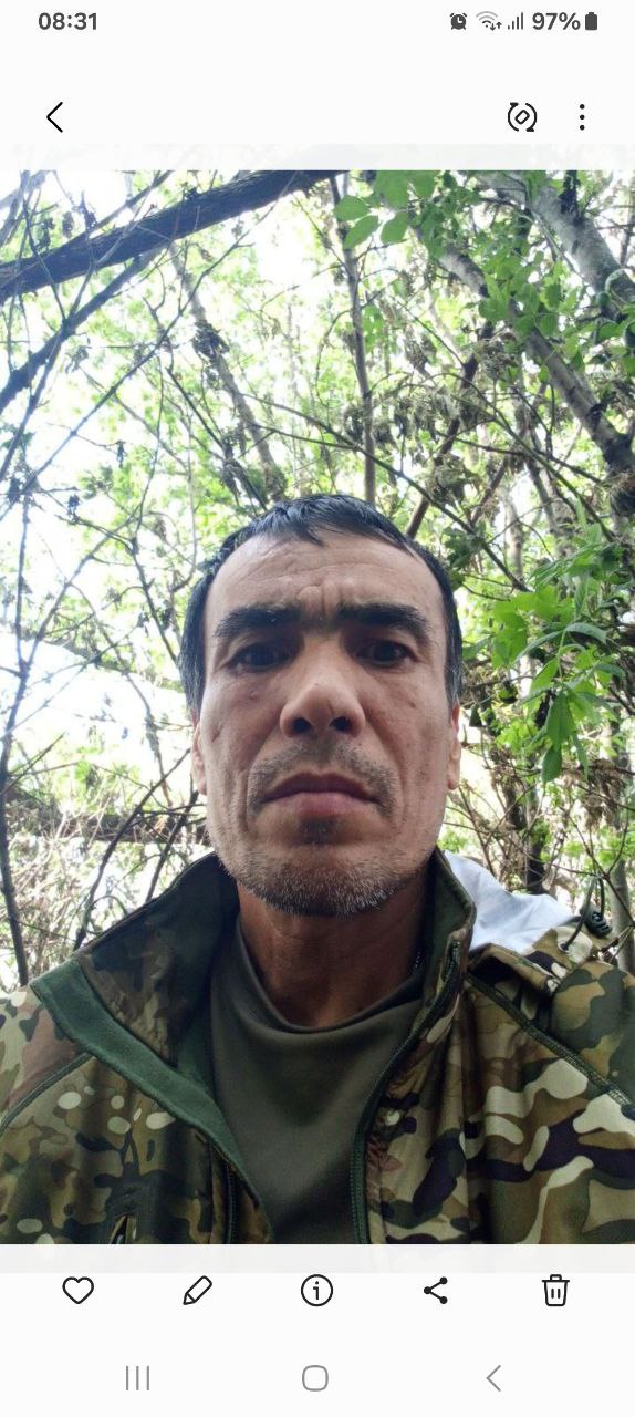Фото: Погибший на войне с Украиной Тойчиев Шухрат Шавкатович. Свердловская область, добровольцы