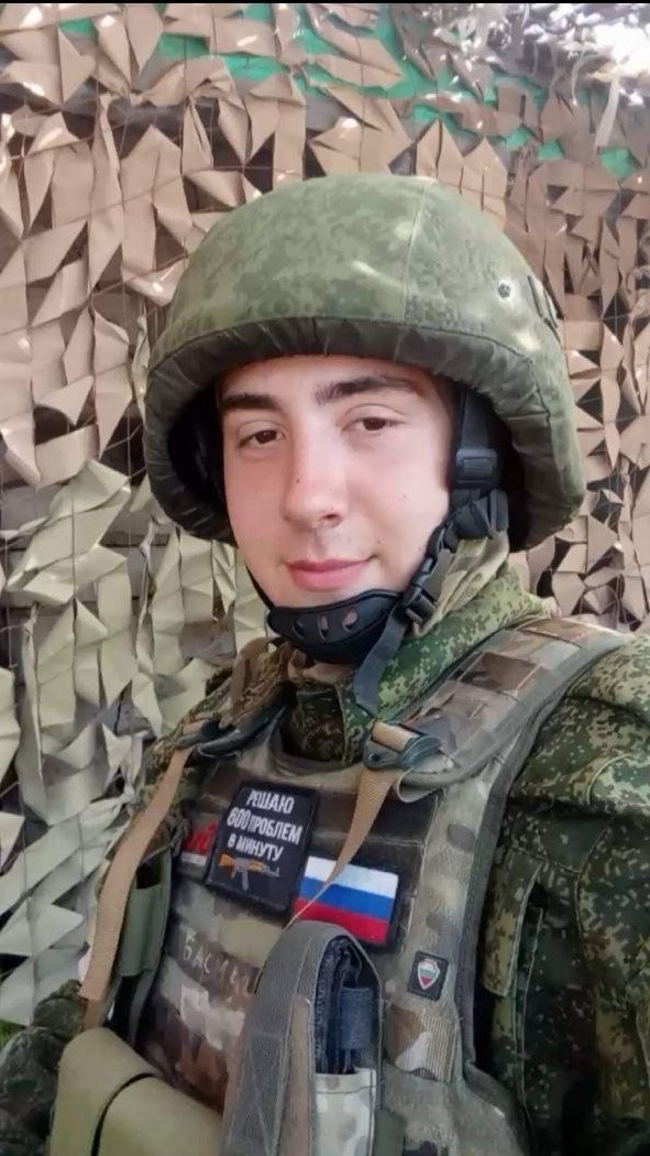 Фото: Погибший на войне с Украиной Закирьяев Никита Сергеевич. Республика Крым, добровольцы