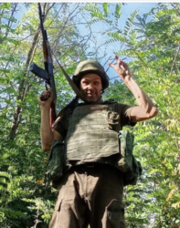 Фото: Погибший на войне с Украиной Дергачёв Андрей Геннадьевич. Брянская область, добровольцы